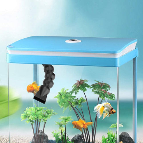 TOPINCN Aquarium Long Water Outlet Nozzle, Flexible 360° Rotatable Duckbill Pipe End for Pump