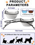 Y YHY Cat Food Bowls, 12 oz Raised Cat Bowls for Food and Water,Ceramic Elevated Pet Dishes Bowls with Stand, Cats and Small Dogs, Dishwasher Safe