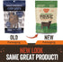 6 oz, Gaines Family Farmstead Beef Chips for Dogs Natural Single-Ingredient Dog Treats, High-Protein Rawhide-Free