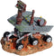 1pc Mars Rover Ornament for Home Car Trim, Glass Ornaments Fish Tank Shelter Mini House Figurine