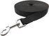 Nylon Training Dog Leash for Small Medium Large Dogs, 30ft Long Leash for Obedience Recall Training, Camping (Black)