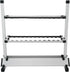 Fishing Rod Rack, Portable Fishing Rod Organizer for 12 or 24 Rods, Aluminum Alloy Holder (24 Rods Rack)