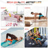 Resistance Bands - 3 Set Exercise Workout Bands for Women and Men, Stretch Bands for Booty Legs