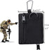 Tactical Keychain Pouch - Military Mini Size EDC Pocket Organizer as Coin Purse ID Card Holder