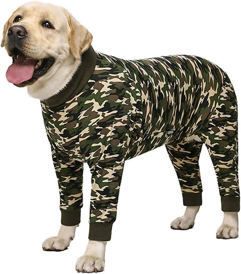 Surgery Recovery Suit for Dogs, Lightweight Onesie for Medium Large Dogs After Surgery, Full Belly Pajamas