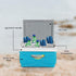 Picnic Cooler 4.5 Liter Hard Cooler, Portable BPA Free Coolbox Keeps Contents Cool for 48 Hours (Orange)