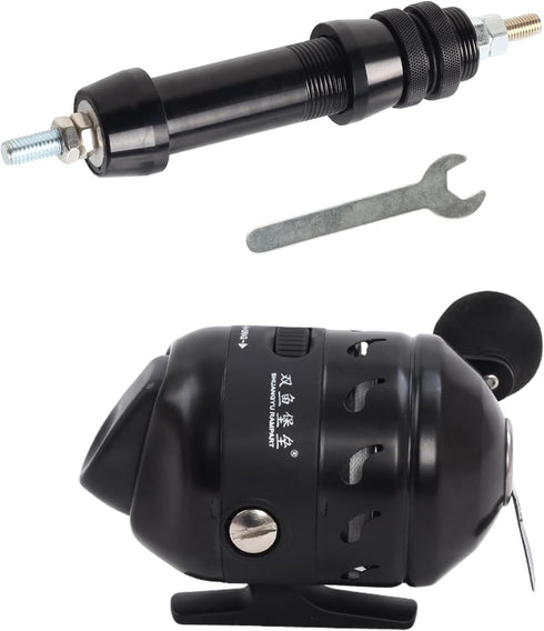 SOPOGER Fishing Spinning Reel Kit: Spincast Fishing Reel & Mount Seat - 25LBS Max Drag for Big Game Fishing