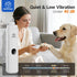 3-Speed Trimmer PAPIFEED Dog Nail Grinder with LED Light, Ultra Quiet Electric Nail File for Small Medium Large Dogs