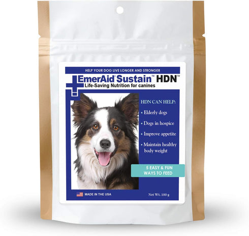 Sustain HDN Life Saving Nutrition for Dogs, Non-GMO Ingredients, 100g Bag