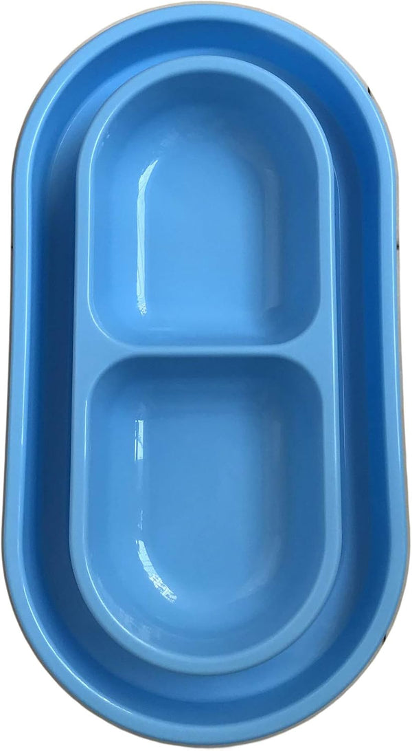 Ant Away Cat Dog Pet Food Bowl, 32 Oz Dish for Small to Medium Dogs Cats by With You6688