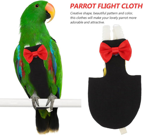 Reusable Parrot Flight Suit - Comfortable Cotton Diaper for Birds