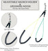 Foldable Pet Dog Grooming Arm with Clamp, Tool Loop Noose & No Sit Haunch Holder for Medium & Small Pets