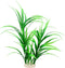 Green Grass Cluster Aquarium Décor, Large 17 Inches Tall Plastic Plants