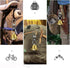 NedFoss 2" Loud Bear Bell with Whistle Set, Solid Brass Bear Bells for Hiking, Emergency Whistle, Carabiner
