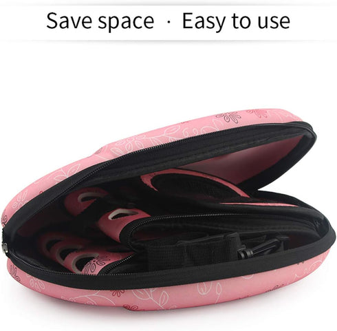 Lofik inch Travel Outdoor Portable Folding Pet Dog Carrier Cat Carrier Pet Travel Bag Pet Breathable Tote Pink