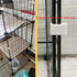 50 Pack Wire Cage Clips, Cat Cage Door Latch Buckle Lock for DIY Assembly Kitten, Puppy, Chicken, Quail Cages