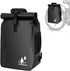 YEEGO DIRECT Bike Bag, 29L Waterproof Panniers for Rear Rack Bicycles, Black (1 PCS)