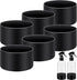 Zubebe 6 Pcs Silicone Bottle Boot Protective Silicone Sleeve Bottom Washable Rubber
