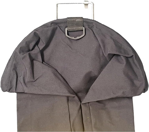 JCS Pack 24inch 30inch Full Nylon Cloth Lobster Bag with Mesh Bottom (for Drain) Wire Handle & D-Ring, x