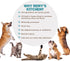 Just Turkey Hearts Freeze Dried Dog Treats, USA Sourced, Human-Grade, All Natural, 3 oz