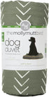 Molly Mutt Medium to Large Dog Bed Cover, Forever Young Print, 27”X36”X5’’, 100% Cotton, Durable & Machine Washable