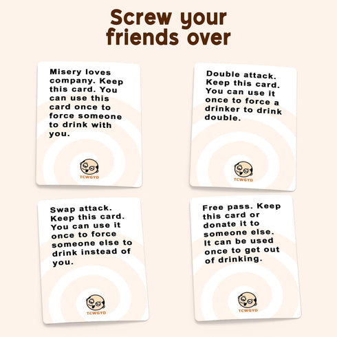 These Cards Will Get You Drunk , Fun Adult Drinking Game for Parties