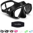 OMGear Swim Mask Dive Goggles - Snorkeling Gear with Nose Cover for Junior Adult Scuba Diving