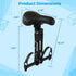 2-6 Lnrueg Kids Bike Seat for Adult Bike, Kid Bike Seat with Handlebar and Foot Pedals, Front Mounted Child Bike Seat
