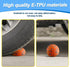 Mankoda 3'' (3 Pack) Dog Balls, Dog Tennis Balls for Aggressive Chewers, Durable Teething Chew Toys & Floating Water