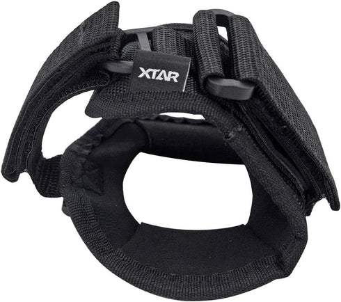 XTAR Goodman Style Glove Hand-Free Torch Holder, Soft Hand Mount for Scuba Dive Lights, Universal Adjustable Wrist