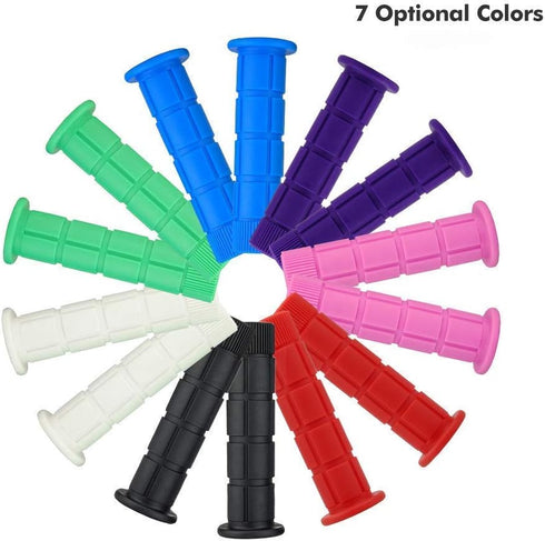SAPLIZE Bike Handlebar Grips, 4.9" Soft and Comfortable for Kids, Girls, Boys, and Scooters