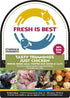 Fresh Is Best Tasty Trimmings Freeze Dried Raw Meal Topper for Dogs & Cats, Just Chicken, 6 Ounces