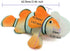 2 Pack Silicone Artificial Aquarium Floating Clownfish Decoration Fish Tank Decor Underwater Saltwater Fake Fish