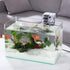 Fish Tank Small Filter, Hang on Filter for 1 to 8 Gallons, Small Submersible Hanging Aquarium Filter