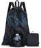 Packable Mesh Swim Bag, Lightweight Drawstring Backpack with 35L Capacity & Vented Design for Swimming Gear