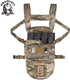 SINAIRSOFT Tactical Vest Phone Holder, MOLLE Plate Carrier Phone Mount for Folded Navigation Board