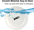 Cat Bowl, Ceramic Raised Cat Food Bowl, Elevated Anti Vomiting Feeding Bowl, Non Slip Dish for Cats