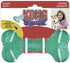 KONG Squeezz Dental Bone - Dog Toy for Cleaning Teeth - Flexible Chew Toy for Gentle & Mild Chewers - for Medium/Large