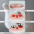 Elevated Cat Food Bowls, Raised Stainless Steel Bowl Set, Tilted Anti Vomiting Double Cat Food and Water Bowls