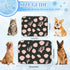 imiBBWQu Summer 27" 22" Dog Cooling Mat Seaweed Pink Black Cooling Mat for Large Dog Washable Cat Pet Pad Bed Smart Pet