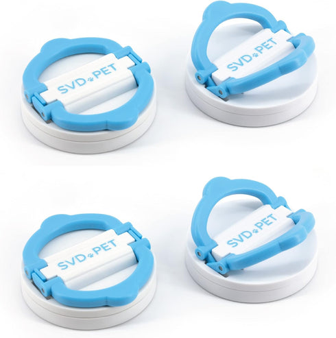 SVD.PET Magnetic Holder for Pee Pads (4-Pack), Strong Magnets with Easy-Lift Handles, Dog Potty Training