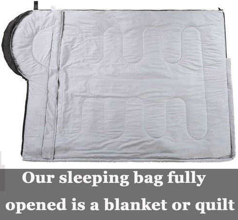 Sleeping Bag 3-4 Seasons | Lightweight, Portable, Waterproof for Adults & Kids, Indoor & Outdoor
