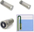 baoauh 10pcs 12mm/16mm 16cm) Aquarium Stainless Steel Mesh Filter Guard Aquarium Stainless Steel Mesh Filter Guard Fish