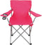 Generic Folding Camp Chair, Quad Fold with Cup Holder Steel Frame 250 lbs