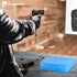 100 Round Pistol Ammo Can, Flip-Top Ammo Bullet Case, 9mm Storage Box, Tool Box for Traveling, Locking Ammo Box