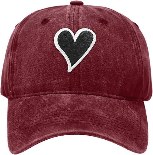 XYIYI Vintage Washed Distressed Adjustable Cotton Baseball Cap for Women Men