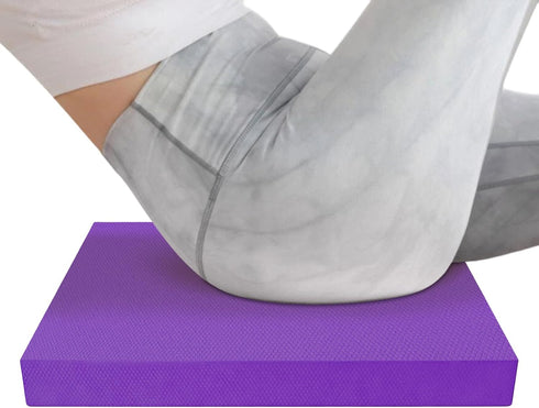 Generic 20x16 Inch Foam Balance Pad - Non Slip Soft Thick,Balance Foam Pad Exercise Equipment,for Women Men Home Gym