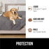 Gorilla Grip 100% Waterproof Dog Blanket - Pet Friendly Throw for Small Pets, Dogs, Cats, Leakproof Couch Protector