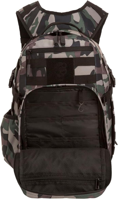 SOG Tactical Backpack, Woodland Camo, One Size