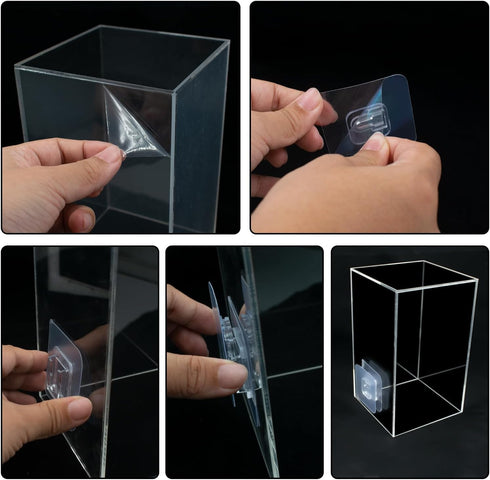 Negative Pressure Fish Tank, Inverted Aquarium with Auto-Refill, Transparent Vacuum Suspended Fish Tank Decoration